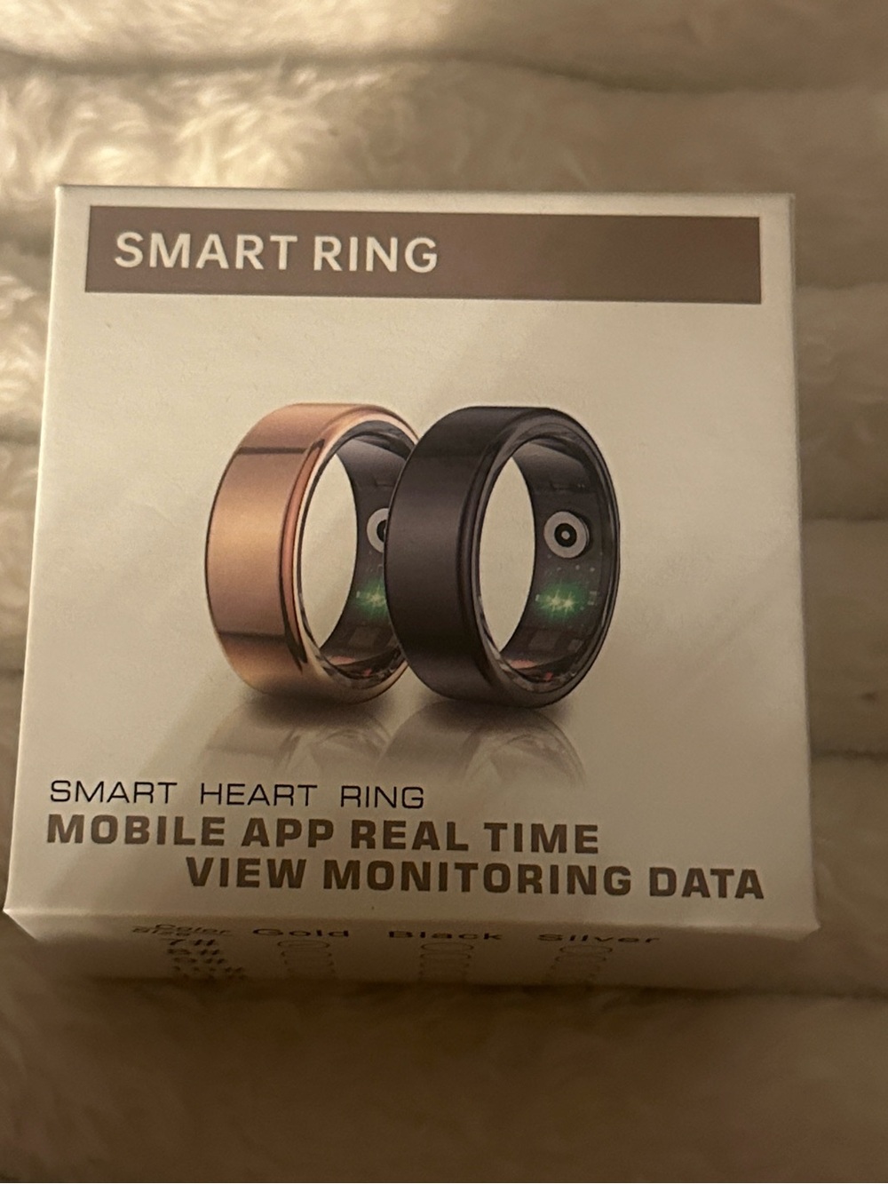 Smart Ring  - Gold size 7